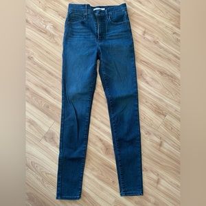 Levis mile high super skinny